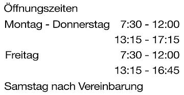 Neue Öffnungszeiten